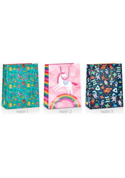 Torba prezentowa Grand Kids 32x26x10cm MIX