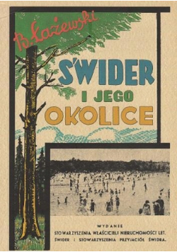 Świder i jego okolice Reprint z 1936 r.