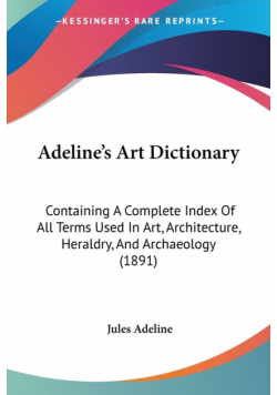 Adeline's Art Dictionary
