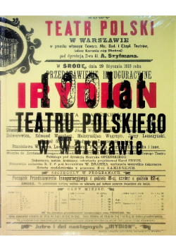 100 lat Teatru Polskiego w Warszawie