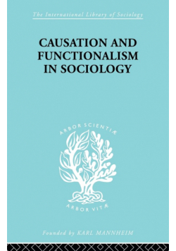 Causation and Functionalism in Sociology