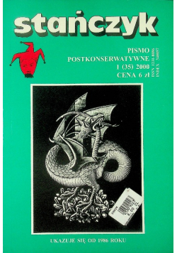 Stańczyk pismo postkonserwatywne Nr 1 / 00