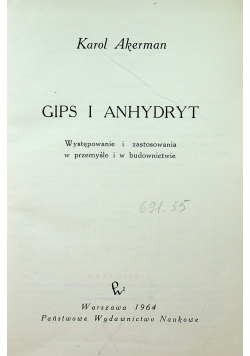 Gips i anhydryt