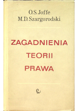 Zagadnienia teorii prawa