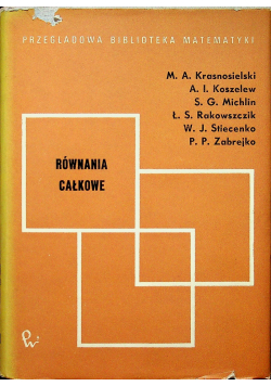 Równania całkowe