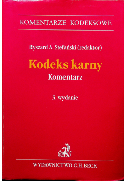 Kodeks karny Komentarz