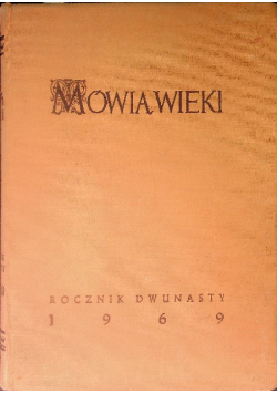 Mówią wieki Nr 1 do 12 / 69