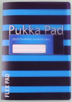 Zeszyt B5/60K kratka Navy blue PUKKA