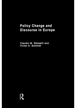 Policy Change & Discourse in Europe