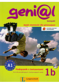 Genial 1B. Kompakt podręcznik z ćwiczeniami z płytą CD