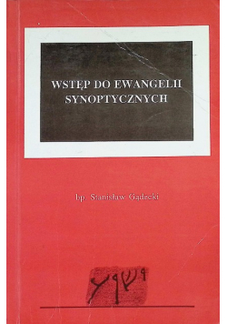 Wstęp do ewangelii synoptycznych