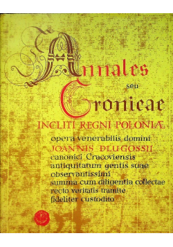 Annales Seu Cronicae Incliti Regni Poloniae