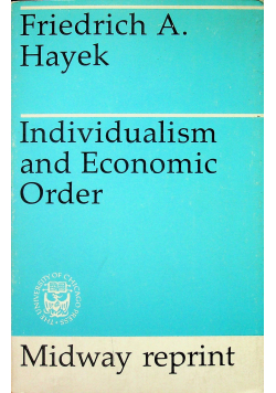 Individualism and Economic Order