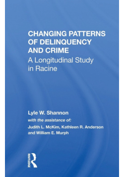 Changing Patterns Of Delinquency And Crime