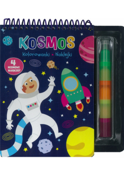 Kosmos Kolorowanki naklejki