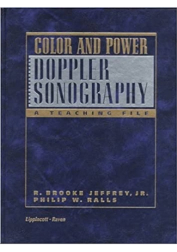 Color and power Doppler Sonography A Teaching File