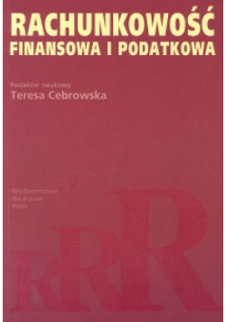 Rachunkowość finansowa i podatkowa