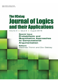 IfColog Journal of Logics and their Applications. Volume 3, number 2