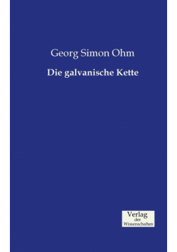 Die galvanische Kette