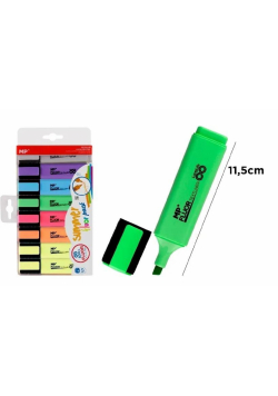 Zakreślacz fluorescencyjny 8szt