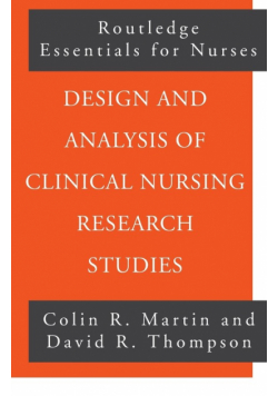 Design and Analysis of Clinical Nursing Research Studies