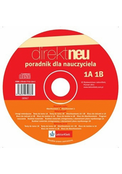 Direkt Neu Poradnik dla nauczyciela 1(A+B) CD