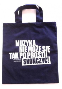 Torba granatowa - cytat