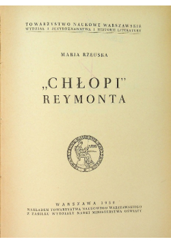 Chłopi Reymonta 1950 r.