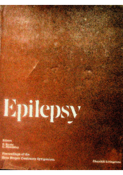 Epilepsy - Proceeding Of The Hans Berger Centenary Symposium