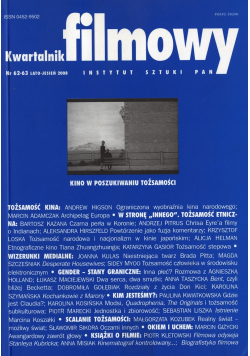 Kwartalnik filmowy nr 62 i 63