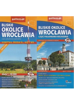 Mapa tur. - Bliskie ok. Wrocławia (komplet)