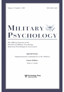 Organizational Commitment in the Military