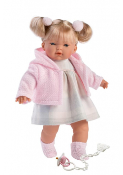 Lalka 33102 Aitana płacząca różowa blondynka 33cm