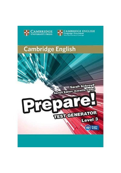 Cambridge English Prepare! Test Generator Level 3 CD-ROM