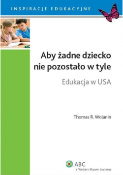 Aby żadne dziecko nie pozostało w tyle