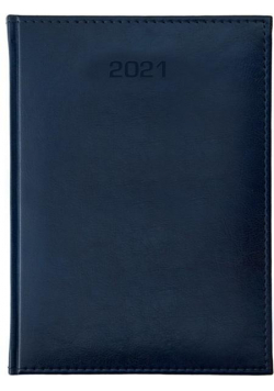 Kalendarz 2021 Dzienny Nebraska niebieski ANIEW