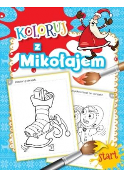 Koloruj z Mikołajem