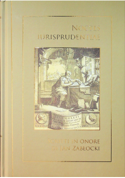 Noctes iurisprudentiae scritti in onore di Jan Zabłocki
