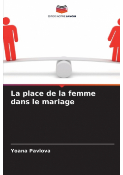La place de la femme dans le mariage