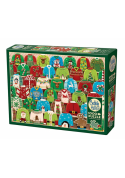 Puzzle 1000 Świąteczne swetry G3