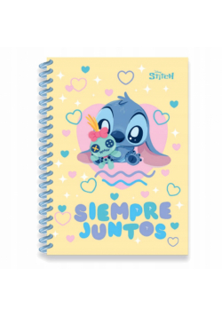 Kołobrulion B5 100 k. plastikowa spirala Disney Fashion Stitch  wzór 1