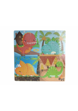 Układanka puzzle dinozaury