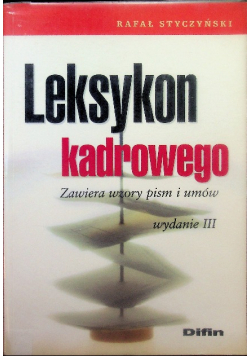 Leksykon kadrowego