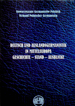 Deutsch und auslandsgermanistik in mitteleuropa