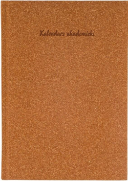 Kalendarz akademicki A5 2020/2021 Natura brąz