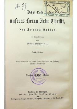 Das Leben unseres Herrn Jesu Christi 1906 r