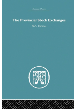 Provincial Stock Exchanges