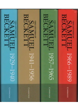 The Letters of Samuel Beckett Volume 1 do 4