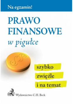 Prawo finansowe w pigułce