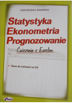Statystyka Ekonometria Prognozowanie  + CD
